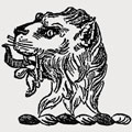 Endicott family crest, coat of arms