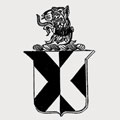 Hunt family crest, coat of arms