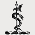 Tilden family crest, coat of arms