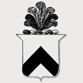 Wanton family crest, coat of arms
