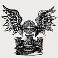 Hacker-Heathcote family crest, coat of arms