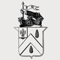 Pepperell family crest, coat of arms