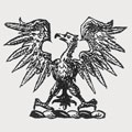 Drake family crest, coat of arms