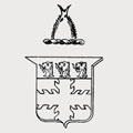 Lawrance family crest, coat of arms