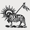 Llewellyn family crest, coat of arms