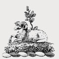 Marwood-Elton family crest, coat of arms