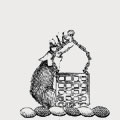 Grainger family crest, coat of arms