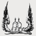 Fairbairn family crest, coat of arms