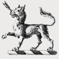 Carwardine family crest, coat of arms