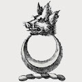 Robson family crest, coat of arms