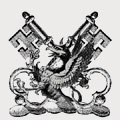 Ward family crest, coat of arms