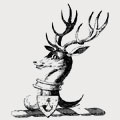 Hunter family crest, coat of arms