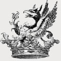 Correy family crest, coat of arms