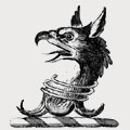 Everitt family crest, coat of arms