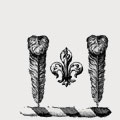 Cumberlege family crest, coat of arms