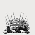 Bodley family crest, coat of arms