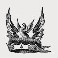 Denn family crest, coat of arms