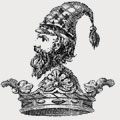 Darrell-Blount family crest, coat of arms