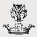 Le Touzel family crest, coat of arms