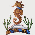 Palamountain family crest, coat of arms