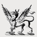 Jermey family crest, coat of arms