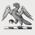 Dinwiddie family crest, coat of arms