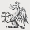 Evatt family crest, coat of arms