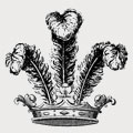 Hyslop family crest, coat of arms