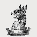 Webster-Moss family crest, coat of arms