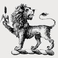 Bigland family crest, coat of arms
