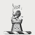 Moore family crest, coat of arms