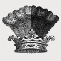 Dellabere family crest, coat of arms