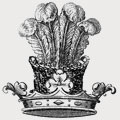 Tindall family crest, coat of arms