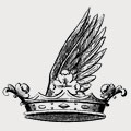 Wyrlay family crest, coat of arms