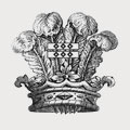 D'abrichecourt family crest, coat of arms
