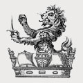 Simcoe family crest, coat of arms