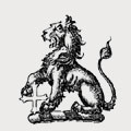 Slaney family crest, coat of arms