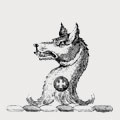 Wolfe family crest, coat of arms