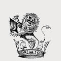 Betts family crest, coat of arms