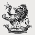 Blackburn family crest, coat of arms