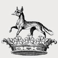 Fox-Pitt family crest, coat of arms