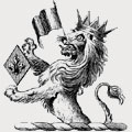 Pedler family crest, coat of arms