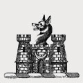 Barry family crest, coat of arms
