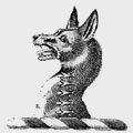 Nicolls family crest, coat of arms