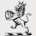 Pauncefote family crest, coat of arms