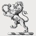 Bradford family crest, coat of arms