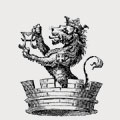 Merry family crest, coat of arms