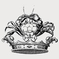 Bridger family crest, coat of arms