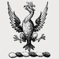 Abingdon family crest, coat of arms