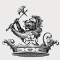 Jennings family crest, coat of arms